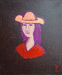 Фиолетовый портрет.